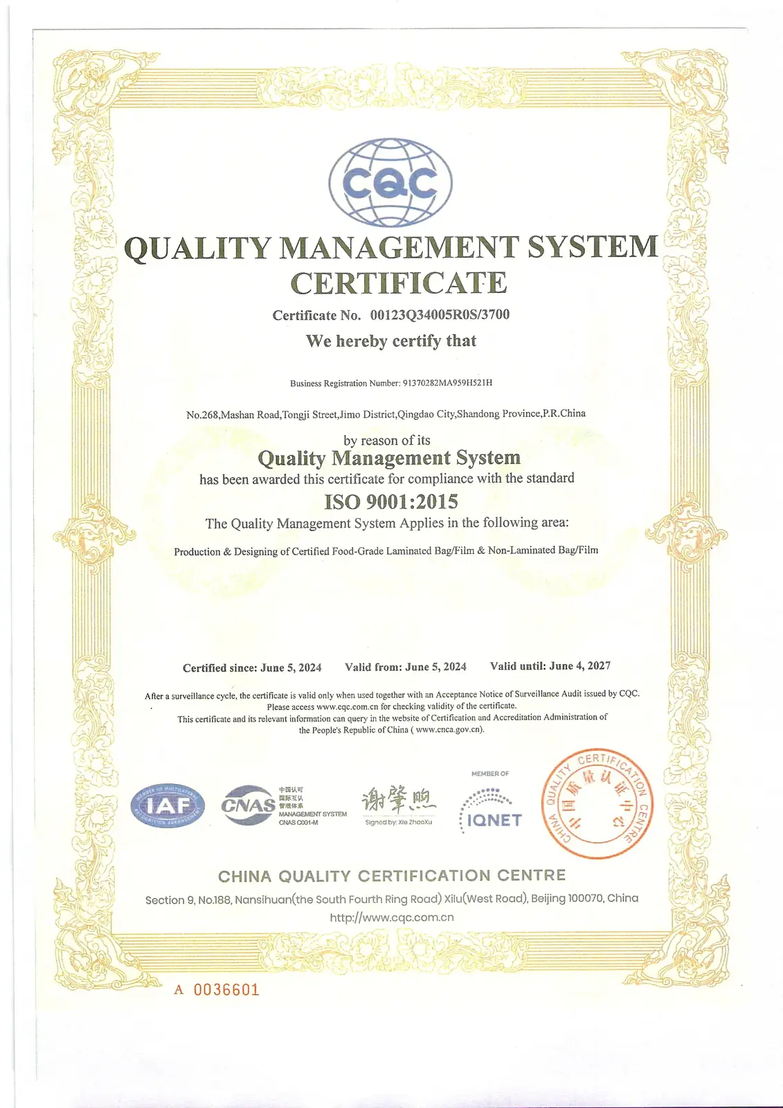 Certificado