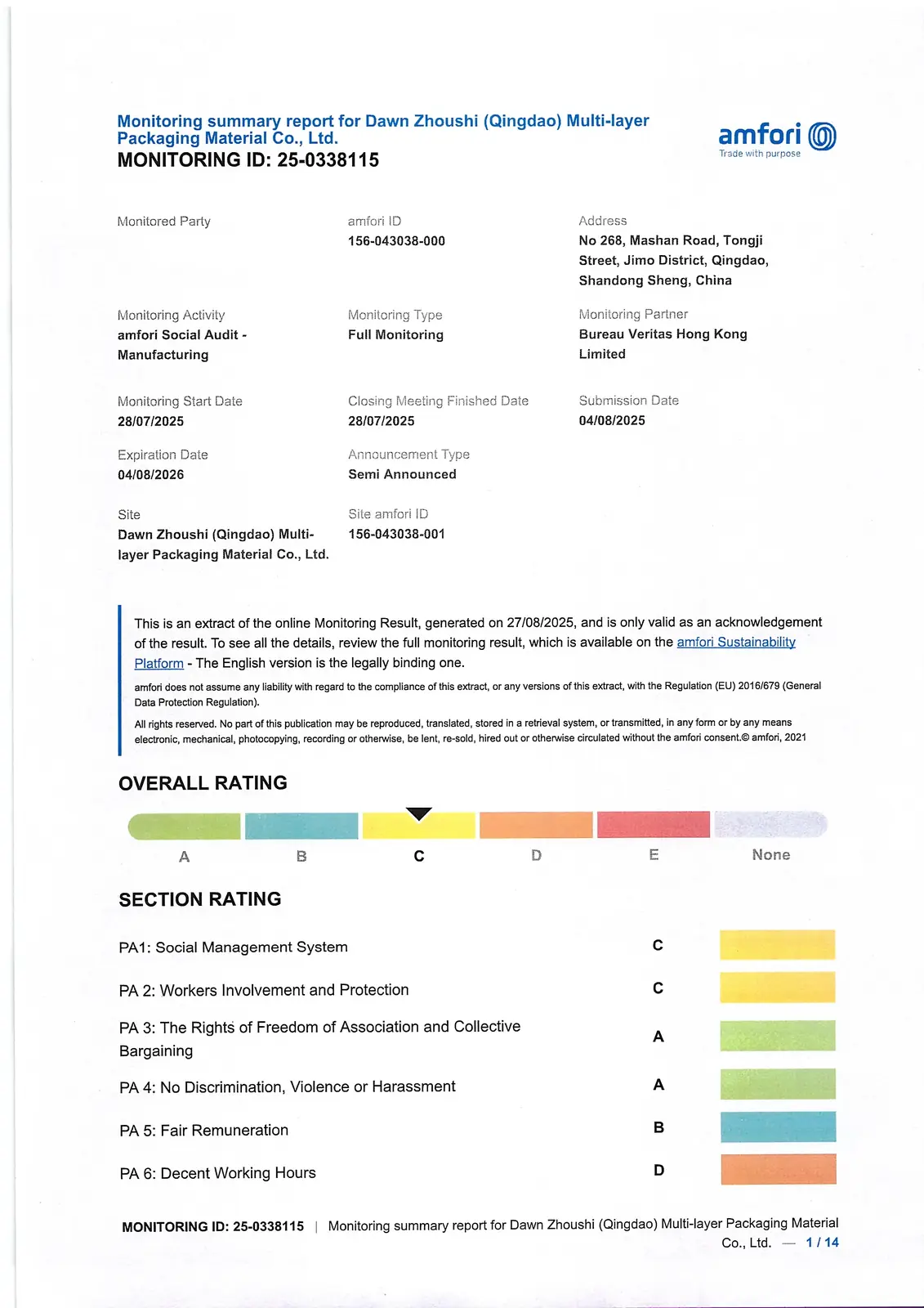 Certificado