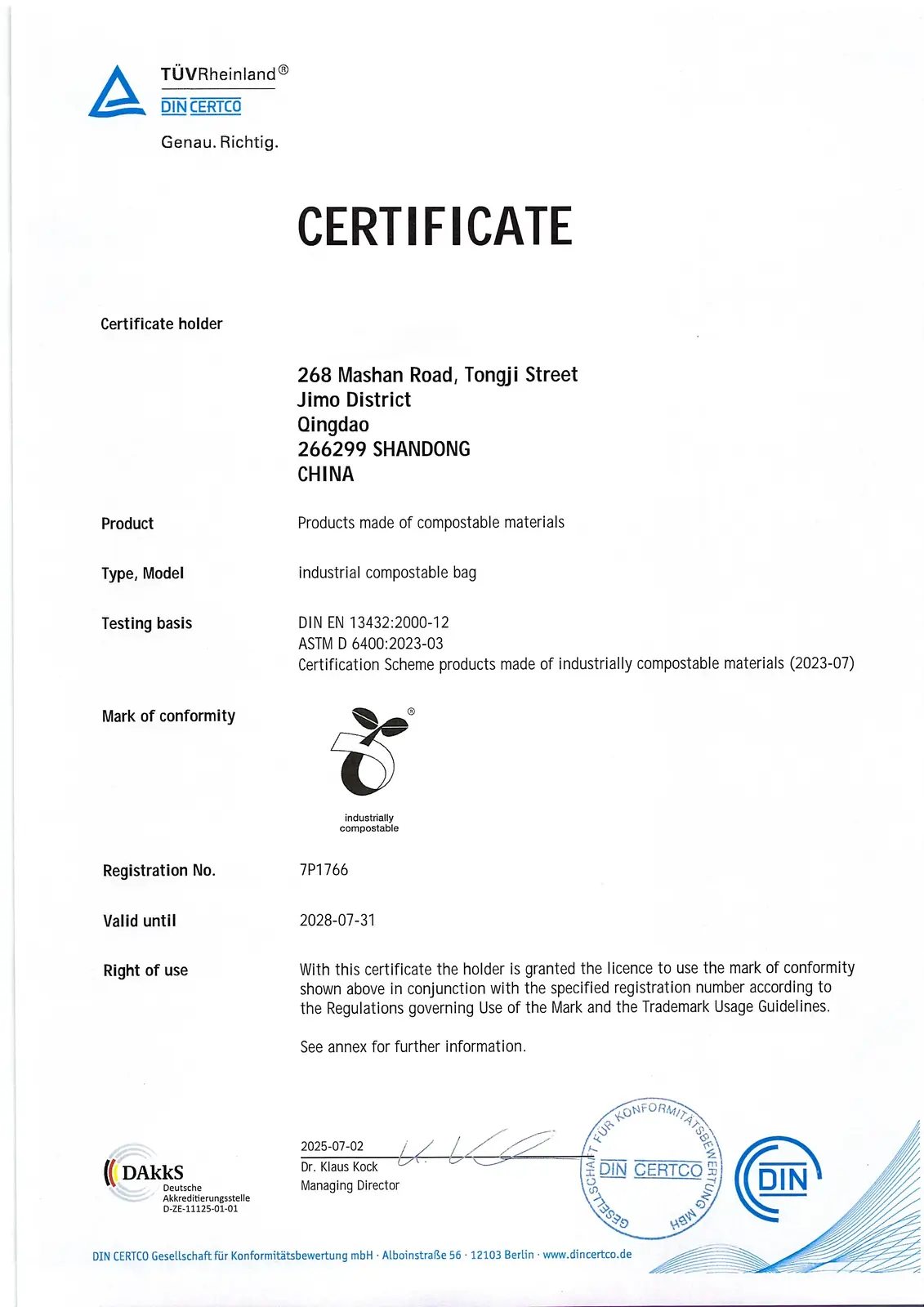 Certificado