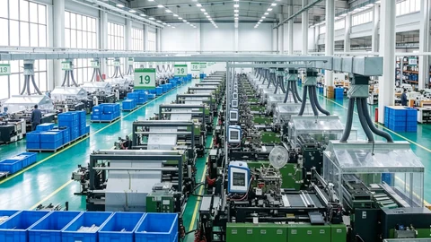 Automated bag-making workshop
