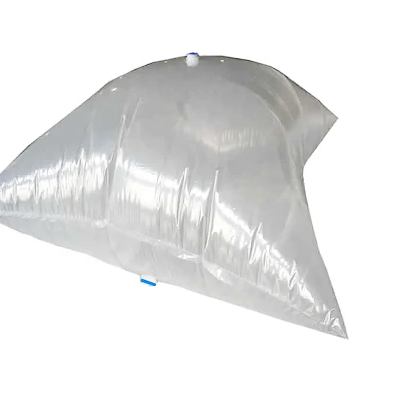 1000L Foldable Paper IBC Tote with Liner Bags for Liquid Storage