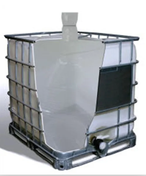 1000L PE IBC Tank Liner Bag with Taps Food Grade Custom for Oil Water and Milk Liquid Storage