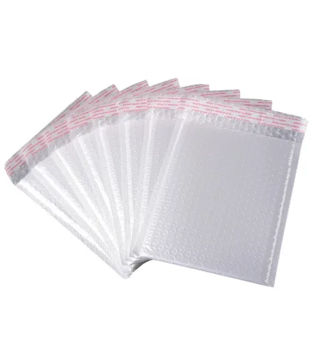 17*30cm Polymailers Bags Plain Self-Sealing Express Shipping Package All Color Availability