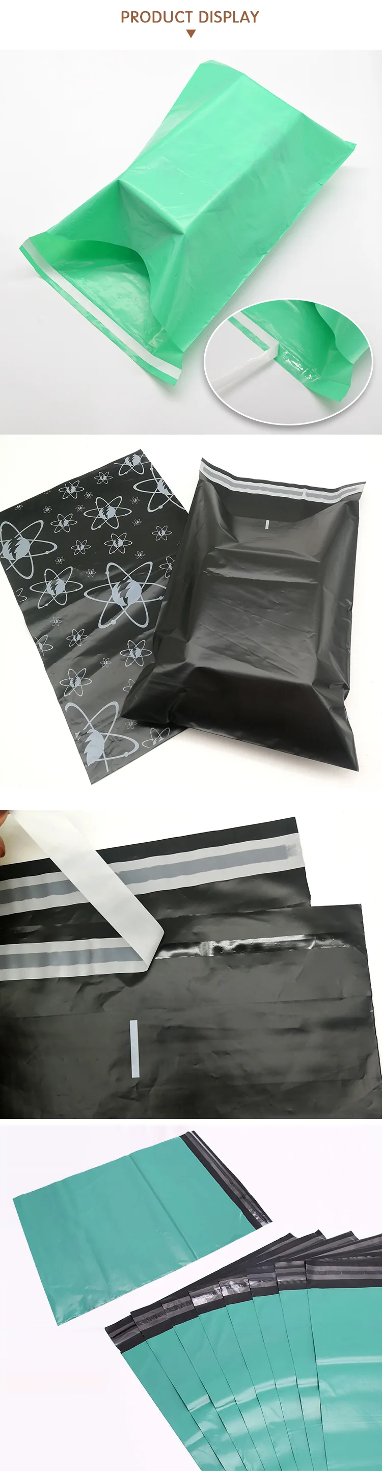 17*30cm Polymailers Bags Plain Self-Sealing Express Shipping Package All Color Availability