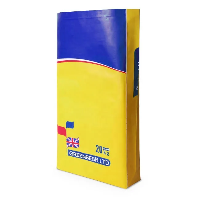 20kg 25kg Laminated Polypropylene Woven Sacks BOPP Bags for Chicken Feed