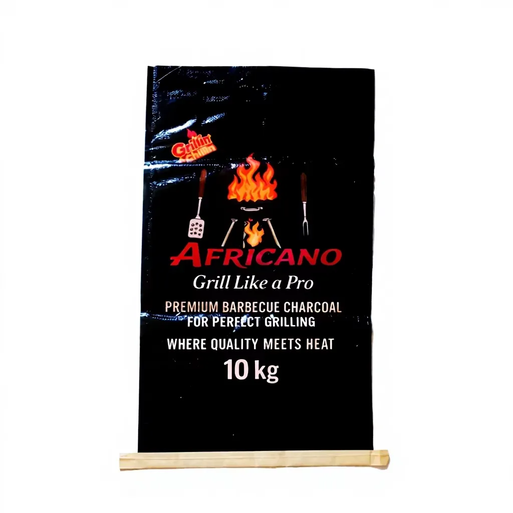 BOPP Laminated PP Woven Sacks 20kg 25kg 50kg Square Bottom Open Top for Animal Feed Charcoal and Heavy Duty Packing