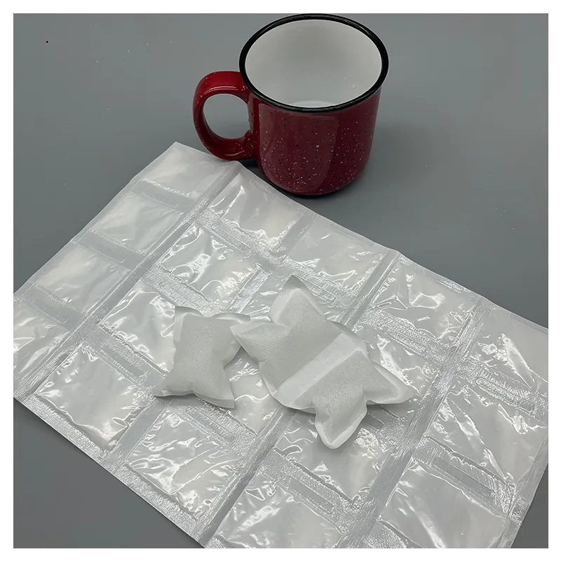 24 Cell Sheet Seafood Food Delivery Packaging Ice Pack Sheet Absorption Water Fabric Freezer Dry Ice Cold Gel Packs