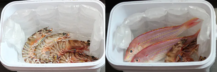 24 Cell Sheet Seafood Food Delivery Packaging Ice Pack Sheet Absorption Water Fabric Freezer Dry Ice Cold Gel Packs