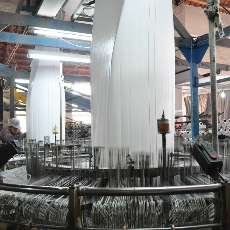 25kg 50kg White Color Polypropylene pp Woven Sack Bags for Grains Rice Flour pp Woven Rice Feed Bag