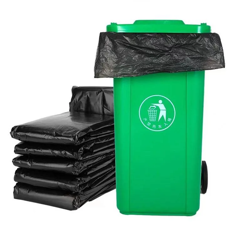 33-55 Gallon Extra Large Big Plastic Black Industrial Contractor Heavy Duty Can Liner Garbage Bags Lawn and Leaf Bags