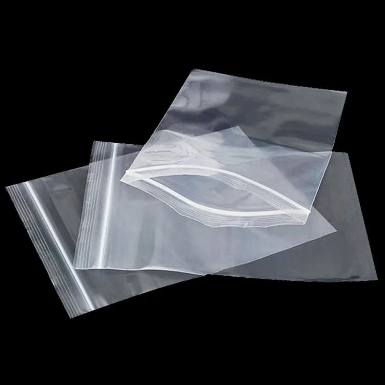 5Mil Clear Plastic Reusable Ziplock Poly Bags for Packaging