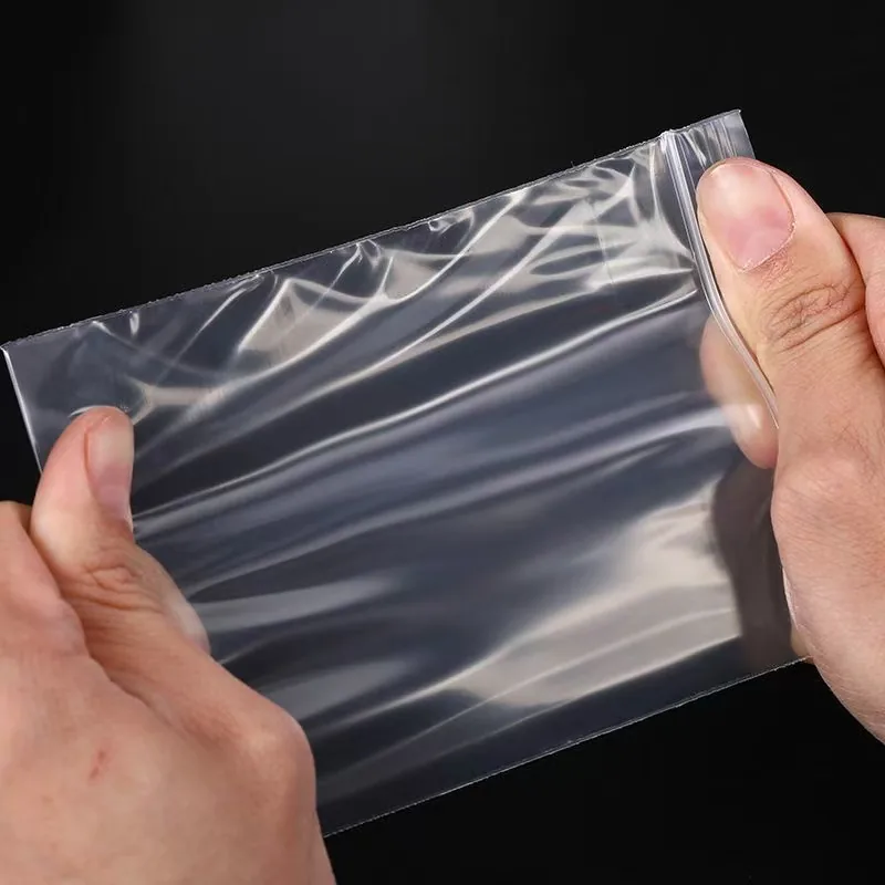 5Mil Clear Plastic Reusable Ziplock Poly Bags for Packaging