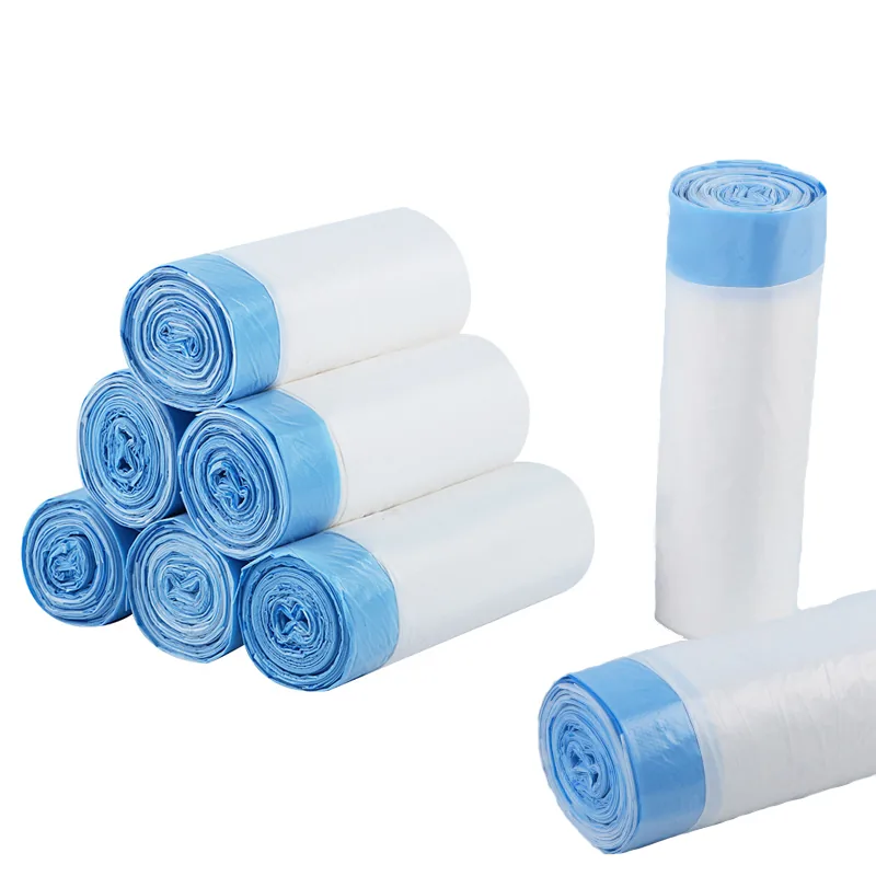 Biodegradable Compostable 13 Gallon Trash Bag Disposable Drawstring Garbage Bag Rubbish Bag