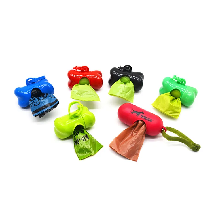 Biodegradable Scented Dog Poop Bags Compostable PBAT Leak Proof Pet Waste Disposable Bags Custom Printed