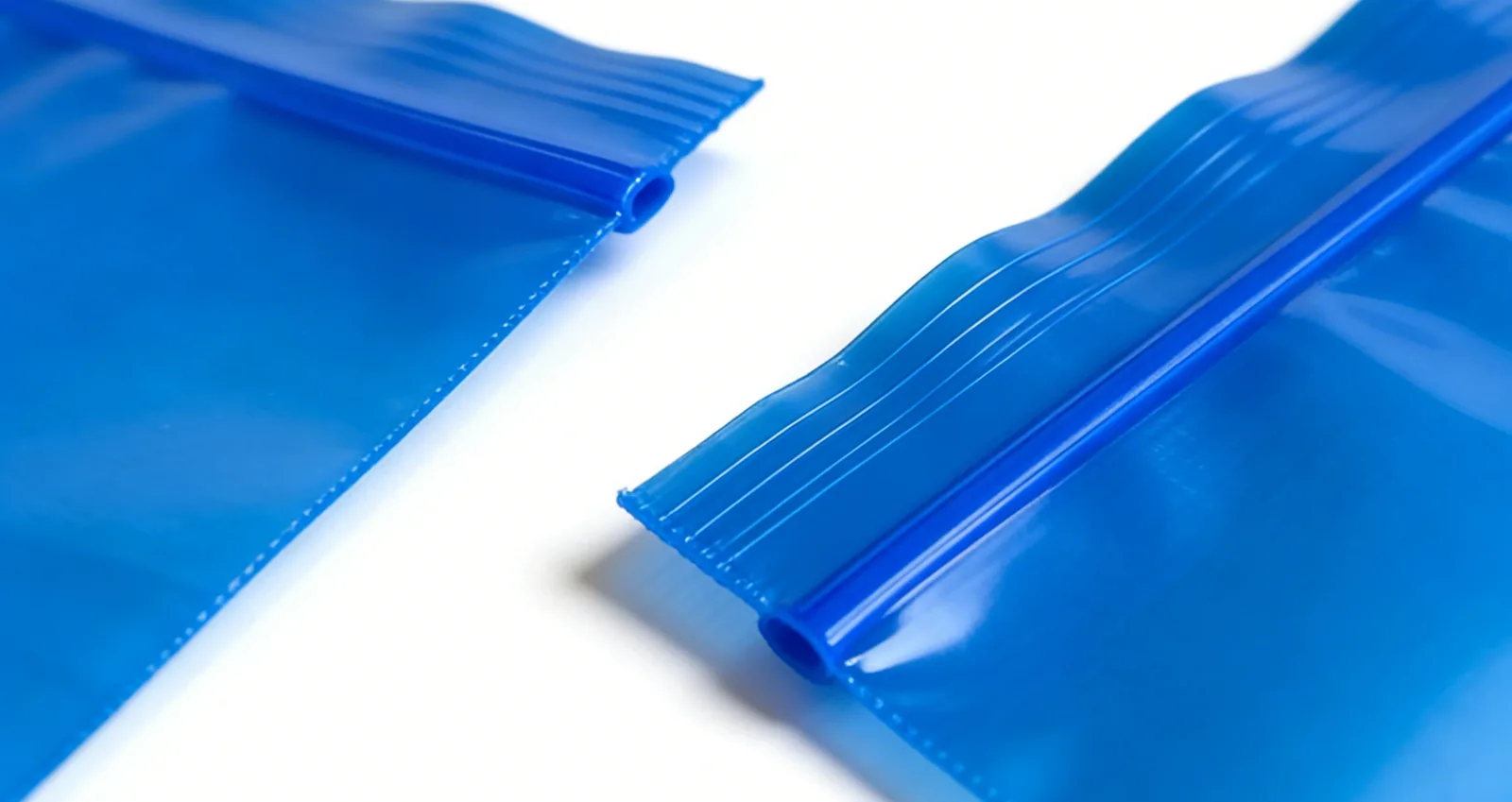 Blue VCI Anti Rust Zipper Bag Moisture Proof Self Sealing Plastic Bag for Metal Parts Hardware Storage