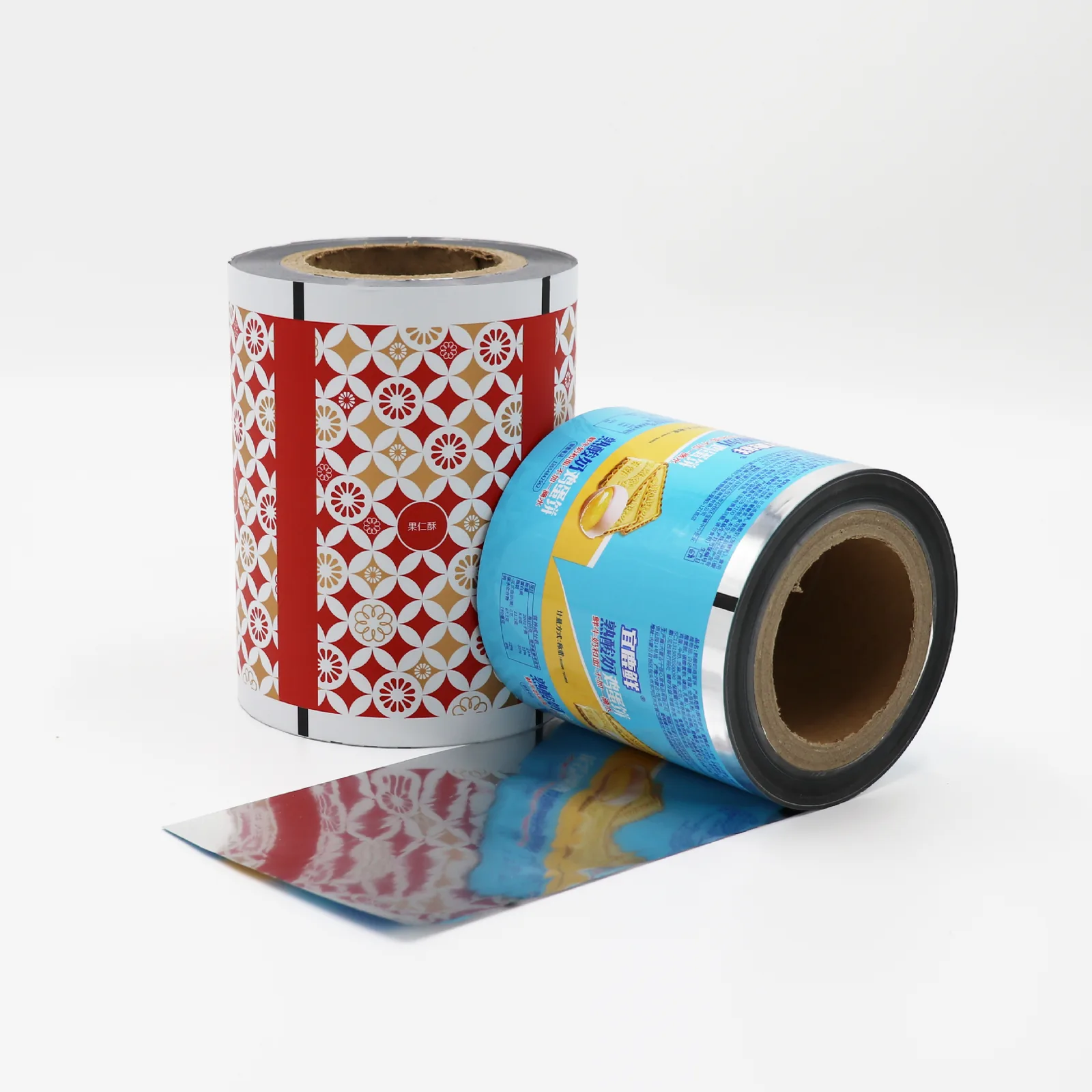 Custom Printed BOPP Food Grade Rollstock Film VFFS Flow Wrap Heat Sealable High Barrier Moisture Proof