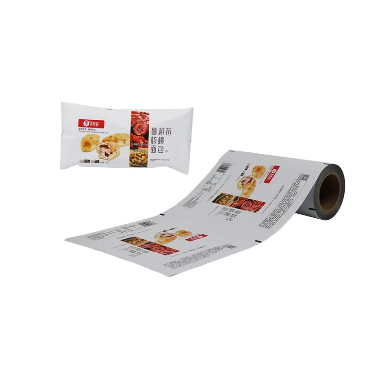 Custom Printed BOPP Food Grade Rollstock Film VFFS Flow Wrap Heat Sealable High Barrier Moisture Proof