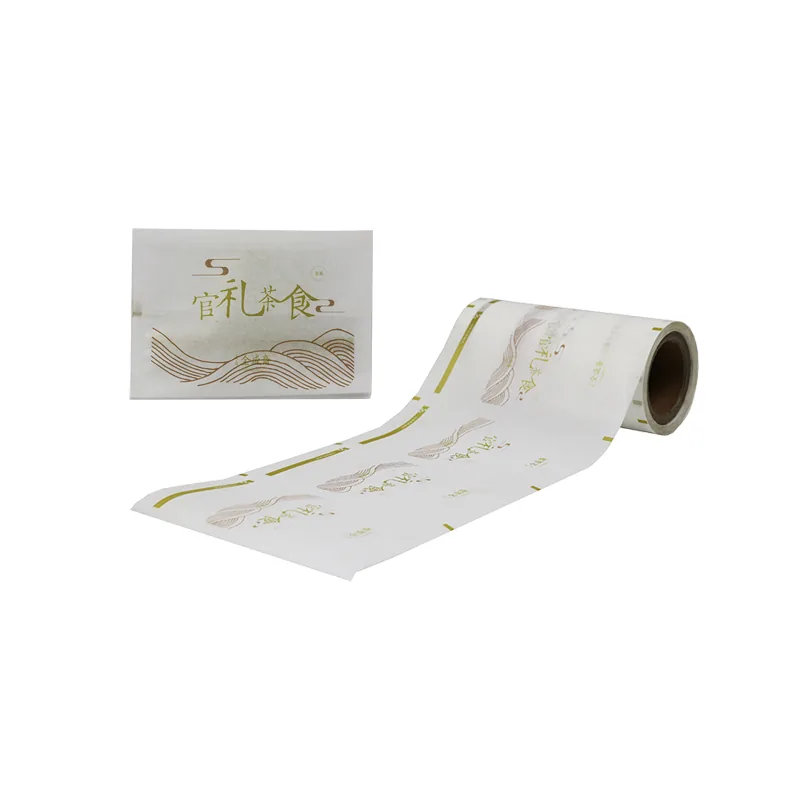 Custom Printed BOPP Food Grade Rollstock Film VFFS Flow Wrap Heat Sealable High Barrier Moisture Proof
