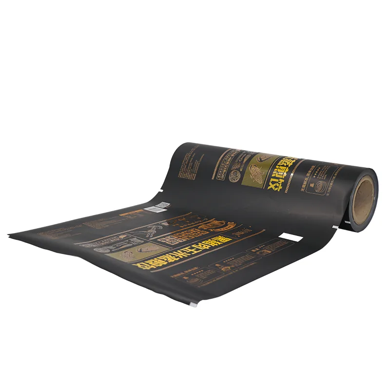 Custom Printed BOPP Food Grade Rollstock Film VFFS Flow Wrap Heat Sealable High Barrier Moisture Proof