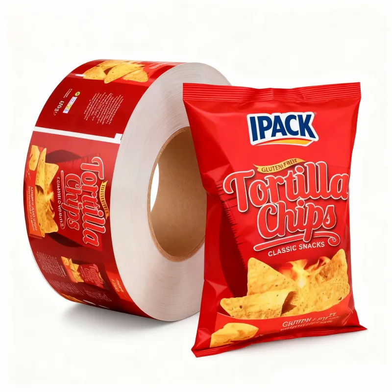 Custom Printed BOPP Food Grade Rollstock Film VFFS Flow Wrap Heat Sealable High Barrier Moisture Proof