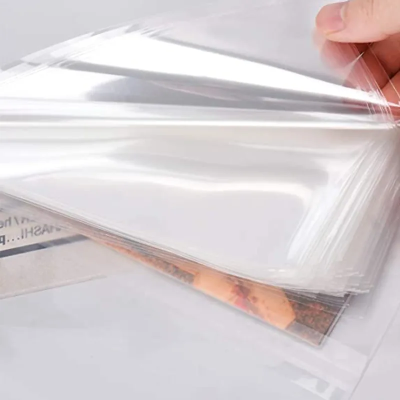 BOPP/LDPE/CPP Drawstring Flat Ice Bag — Heavy Duty, Custom Size