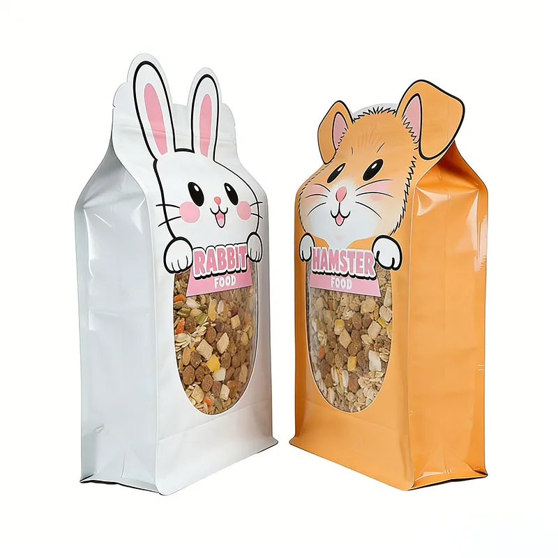 Cat Litter Packaging Zipper Bags with Custom Designs
