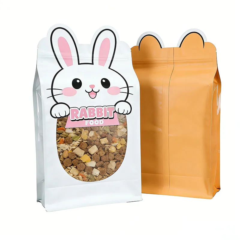 Cat Litter Packaging Zipper Bags with Custom Designs