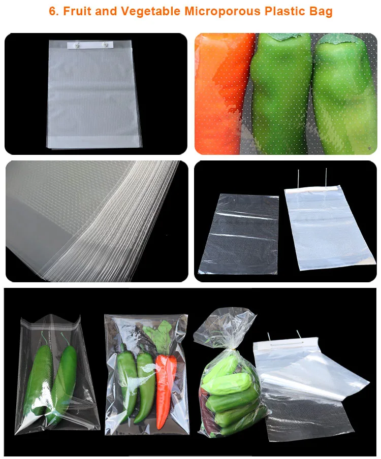 Custom Roll Film Packaging - Produce Bags and Printed Food Grade Laminated Rollstock in PE/PET