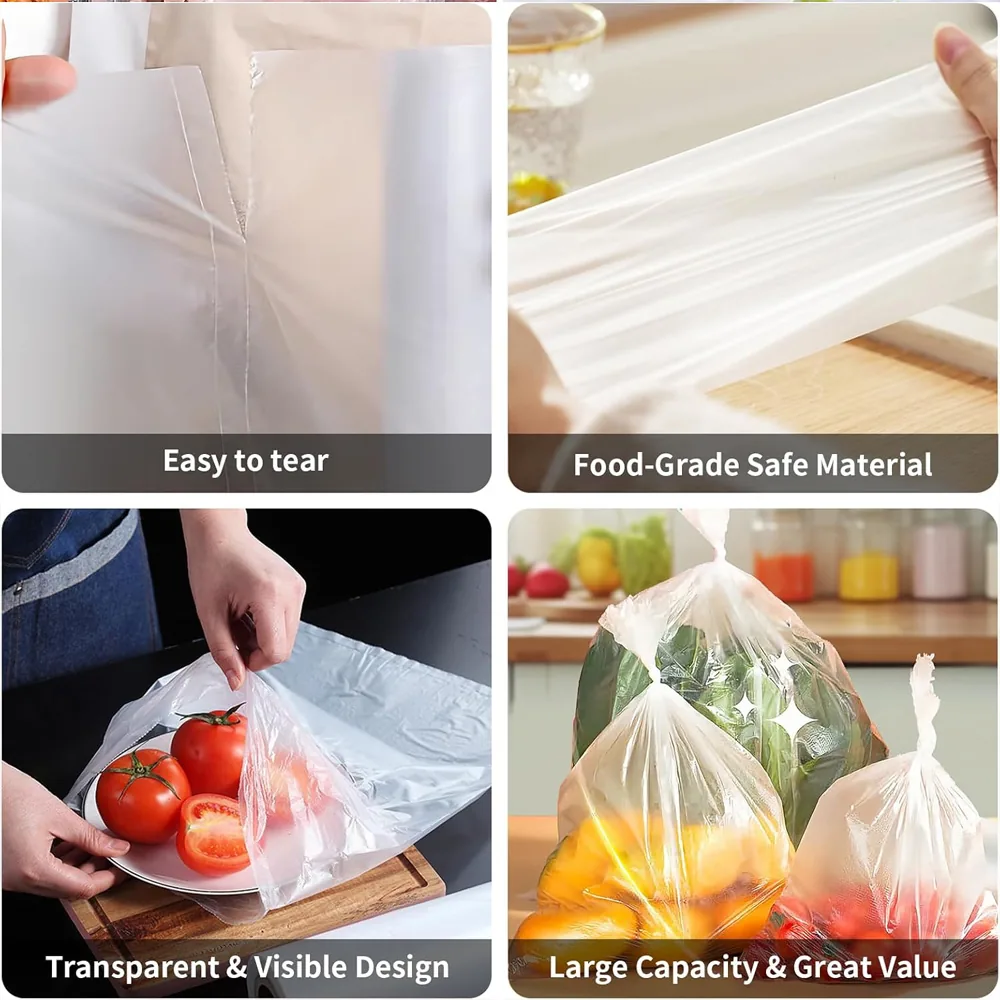 Custom Roll Film Packaging - Produce Bags and Printed Food Grade Laminated Rollstock in PE/PET