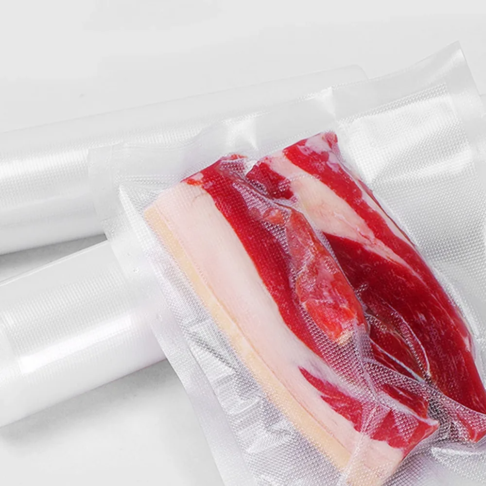 Clear PA / PE Co-Extruded Boilable Vacuum Bag — Meat, Corn & Roast