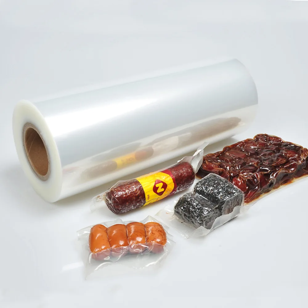Clear PA / PE Co-Extruded Boilable Vacuum Bag — Meat, Corn & Roast