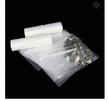 Clear Pe Flat Pockets Transparent and Printing Logo Polyethylene Bag for Packaging