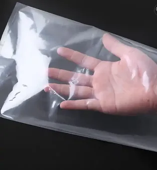 Clear Pe Flat Pockets Transparent and Printing Logo Polyethylene Bag for Packaging