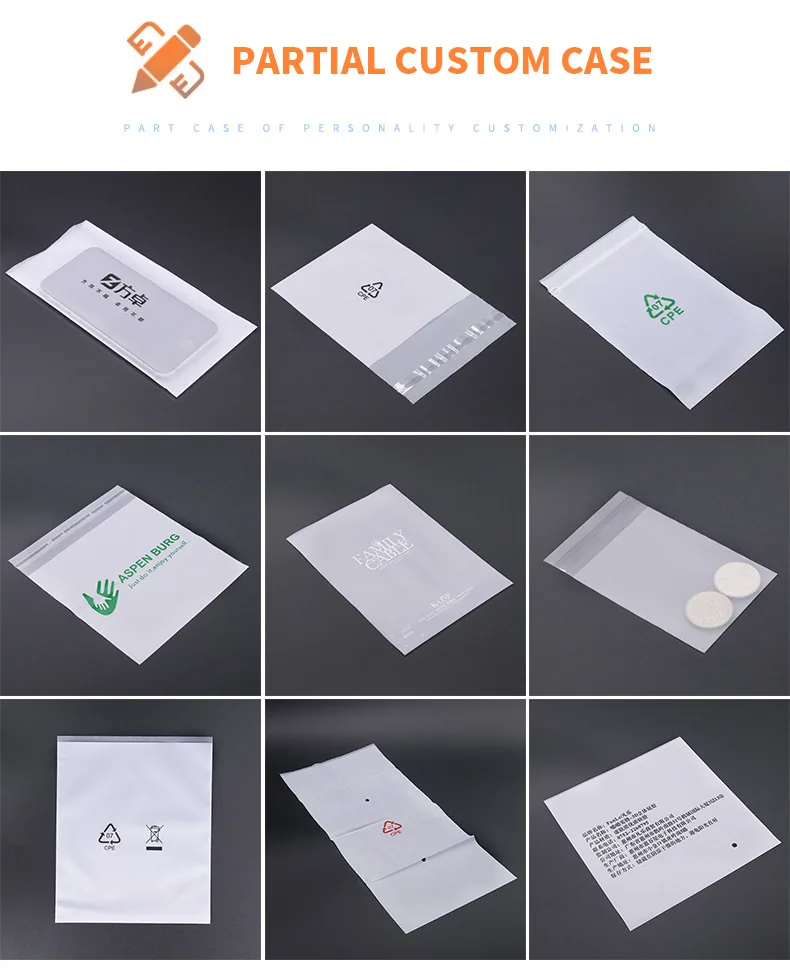 Clothing Bag Transparent Self-Adhesive Sealed Packaging Bag Opp Plastic Bags for Clothing Packaging