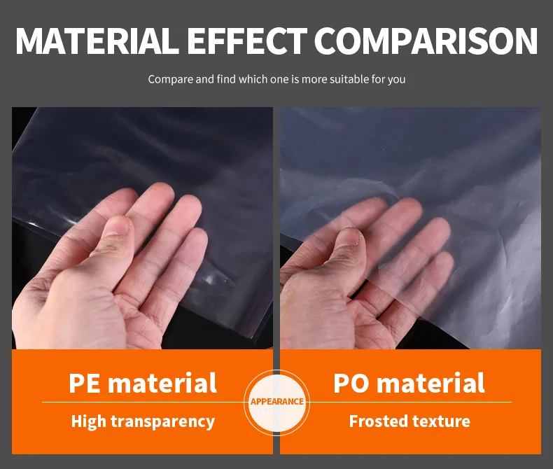 Clothing Bag Transparent Self-Adhesive Sealed Packaging Bag Opp Plastic Bags for Clothing Packaging