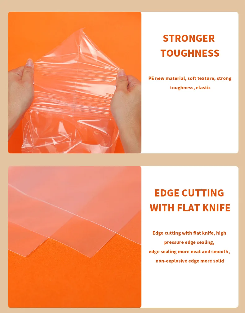 Clothing Bag Transparent Self-Adhesive Sealed Packaging Bag Opp Plastic Bags for Clothing Packaging
