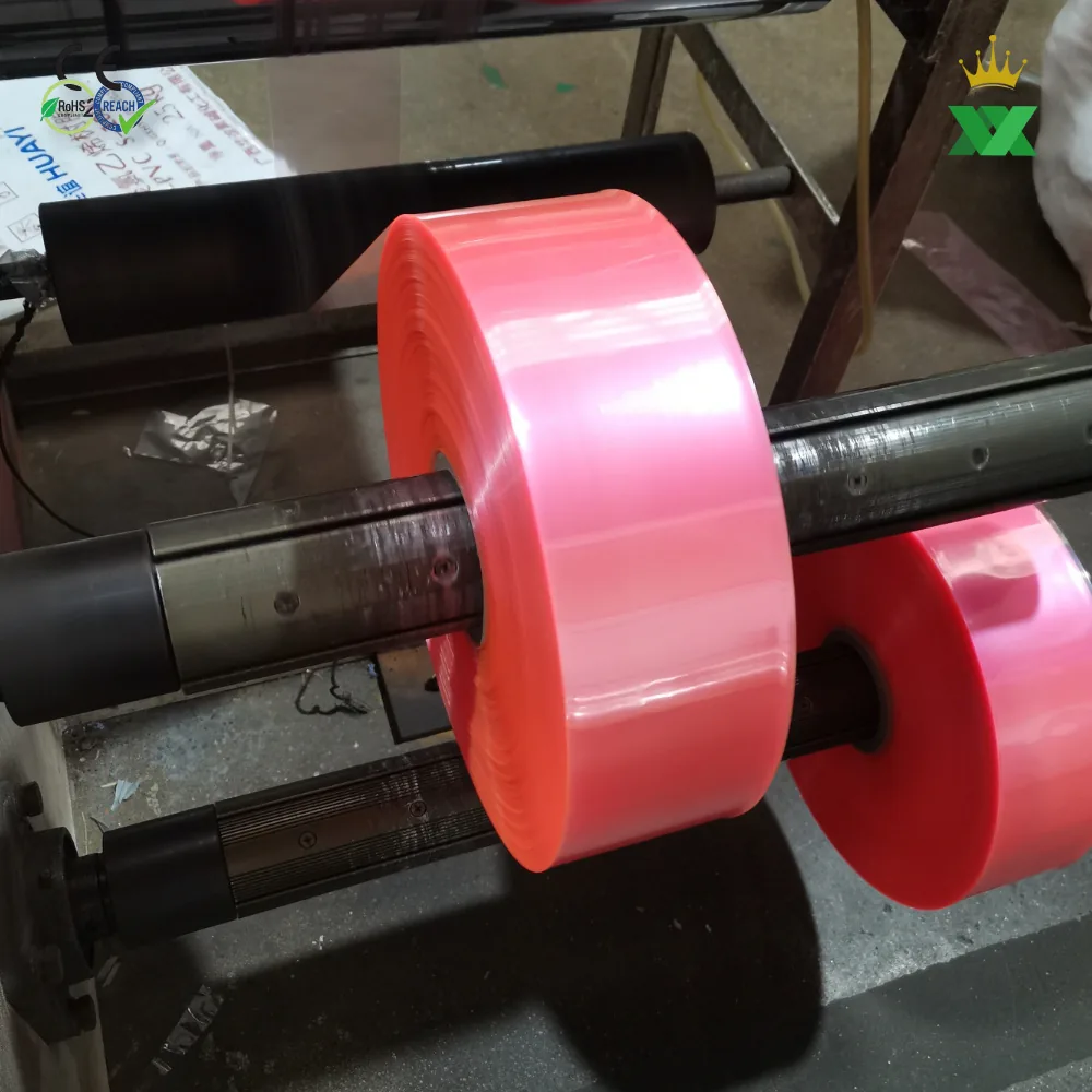 Color Pvc Shrink Film Bag Plant Eco Friendly Heat Plastic Shrink Cosmetic Film Packaging Film for Gift Box