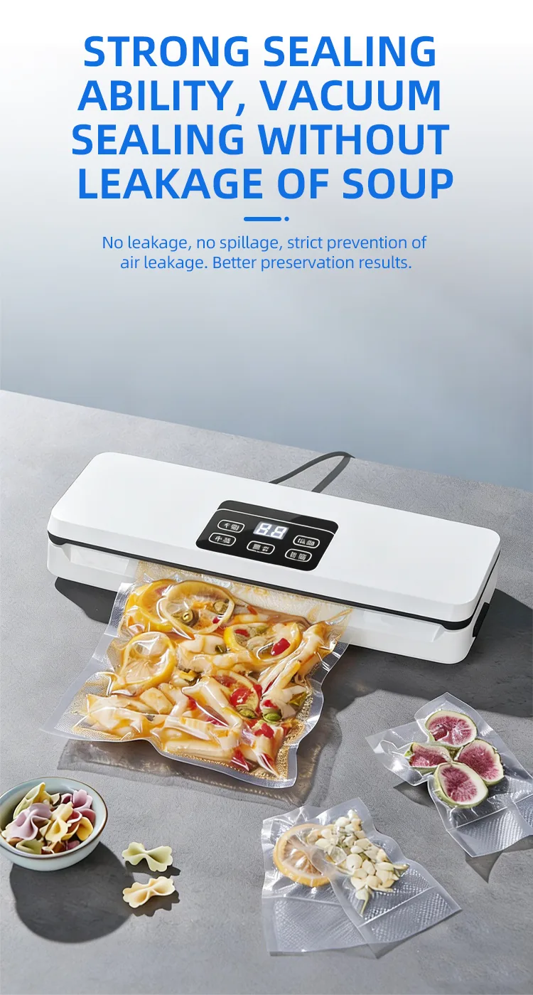 Commercial Grade 11\" X 16\" Large Vacuum Sealer Bag 3 Mil Gallon Size Pre-Cut Plastic Chamber for Food Security