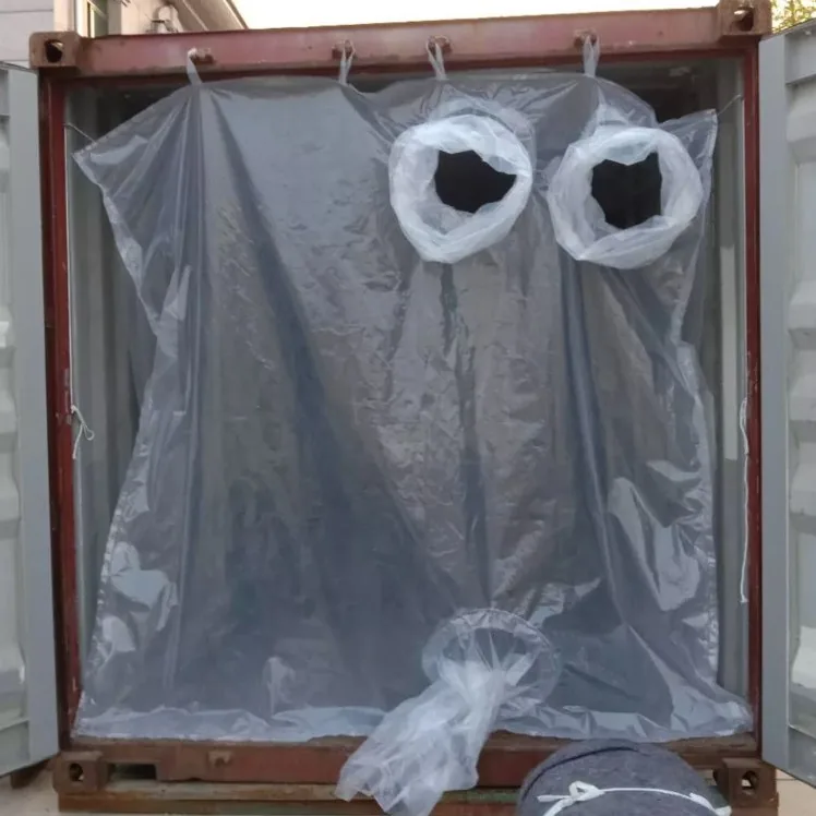 Container Dry Bulk Liner 20ft 40ft Sea Bag Waterproof Moisture-Proof Extruded PE for Cocoa