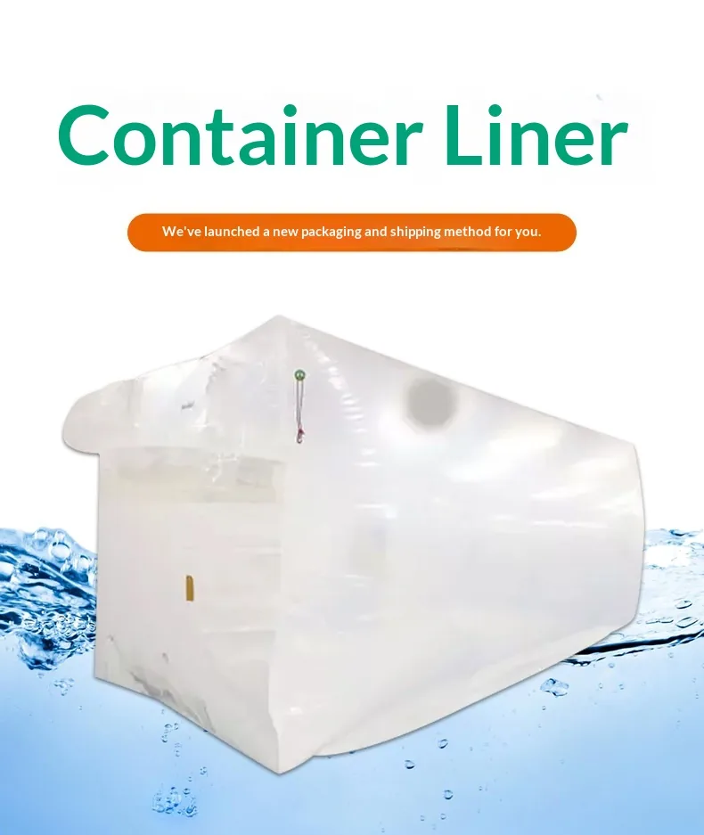 Container Dry Bulk Liner 20ft 40ft Sea Bag Waterproof Moisture-Proof Extruded PE for Cocoa