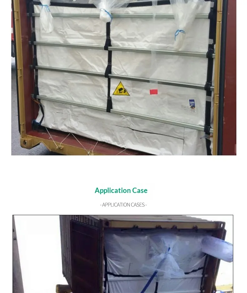 Container Dry Bulk Liner 20ft 40ft Sea Bag Waterproof Moisture-Proof Extruded PE for Cocoa