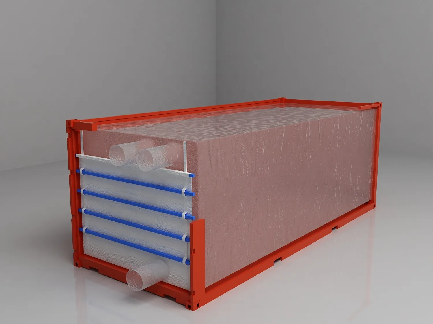 Container Dry Bulk Liner 20ft 40ft Sea Bag Waterproof Moisture-Proof Extruded PE for Cocoa