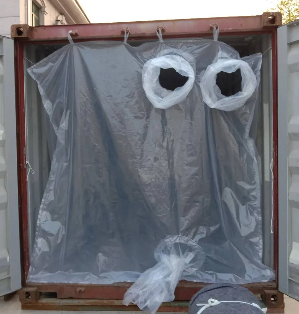 Container Dry Bulk Liner 20ft 40ft Sea Bag Waterproof Moisture-Proof Extruded PE for Cocoa