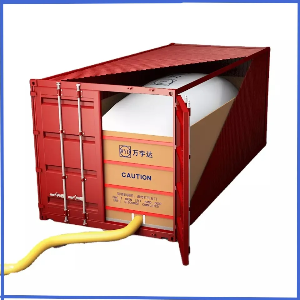 Container Dry Bulk Liner 20ft 40ft Sea Bag Waterproof Moisture-Proof Extruded PE for Cocoa