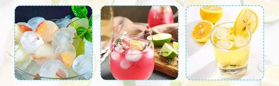 Custom disposable LDPE Clear self sealing Poly plastic ice cube bags for ice cubes
