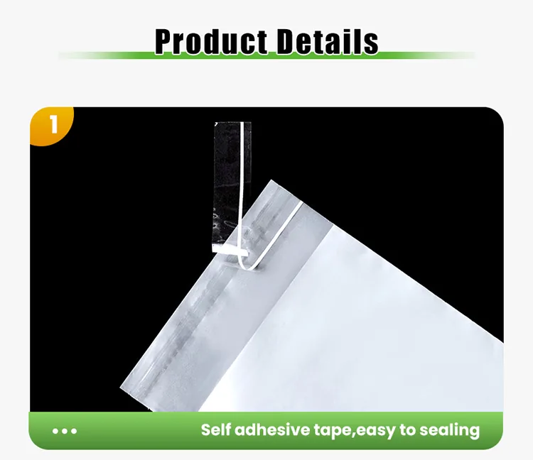 Custom LOGO Semi Transparent Frosted Cpe Garment Packaging Self-adhesive Plastic Matte EVA Poly Sock Clothing Bag