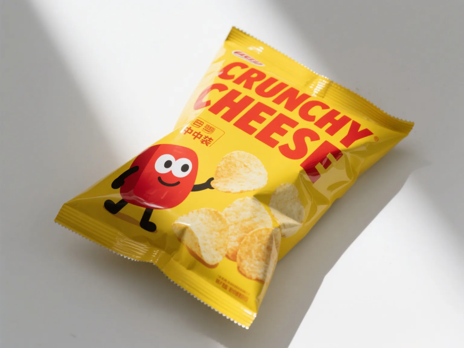 Custom Printed Food Grade Back Center Seal Bag Snack Chocolate Plastic Aluminum Packaging Bags Popcorn Pillow Pouch