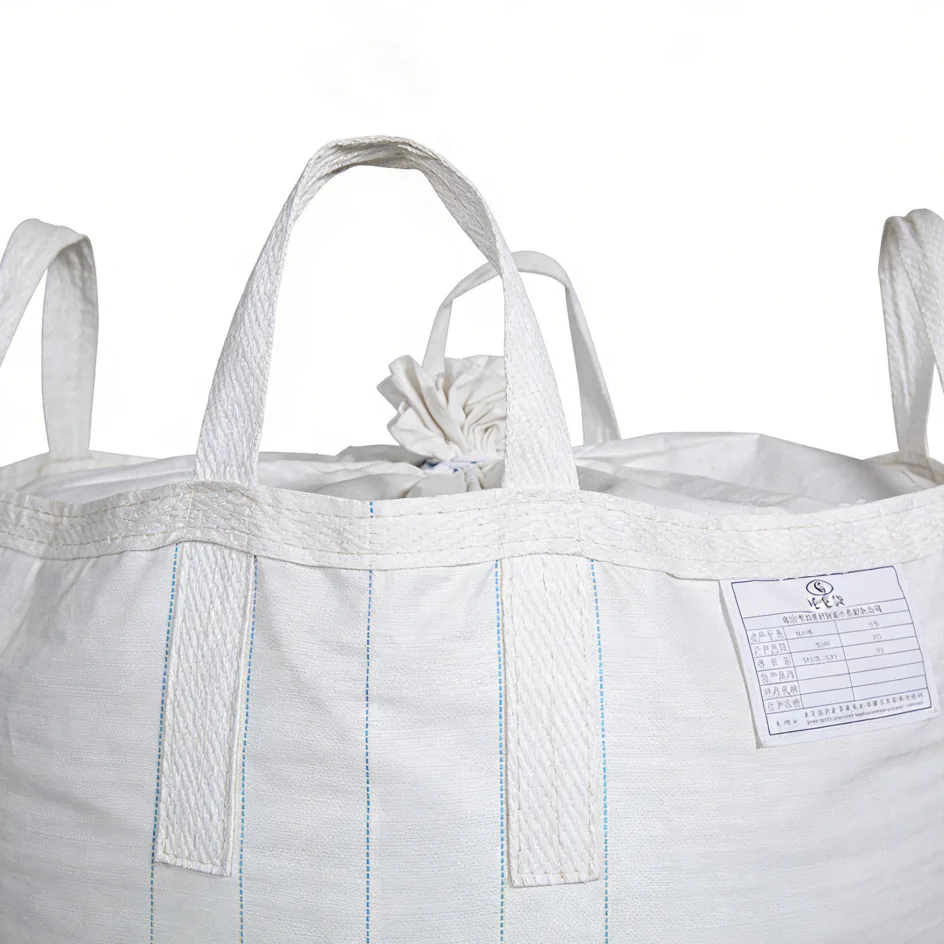Custom Printed Food Grade FIBC Bag with Waterproof PE Inner Liner for 1000kg Bakery and Bulk Materials