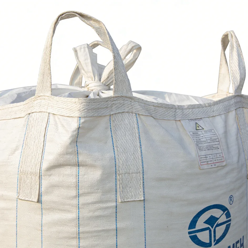 Custom Printed Food Grade FIBC Bag with Waterproof PE Inner Liner for 1000kg Bakery and Bulk Materials