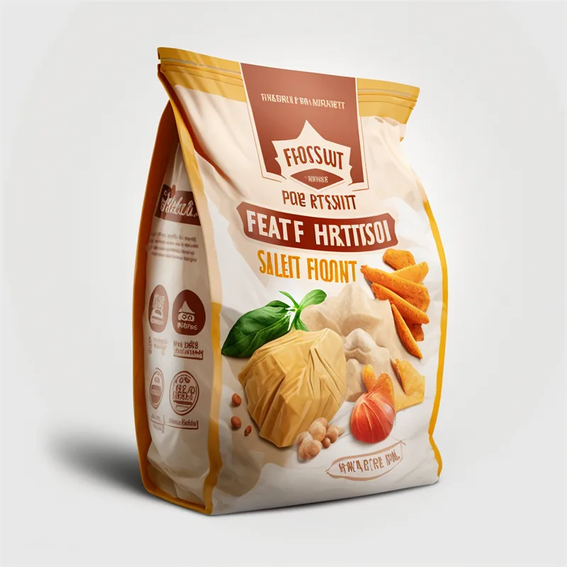 Custom Printed logo Matt Black Coffee Beans Yam Flour Cassava Flakes Aluminum Foil Flat Bottom Stand up Bag